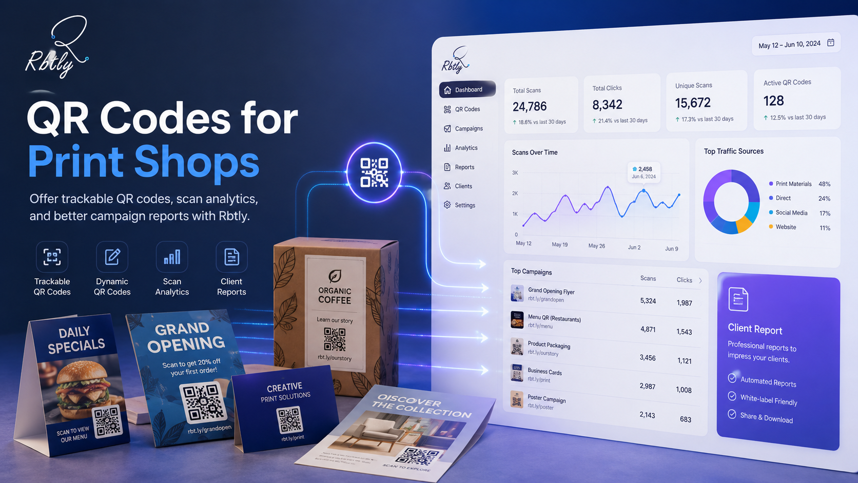 QR Codes for Print Shops: 9 Powerful Ways to Offer Trackable QR Codes to Clients